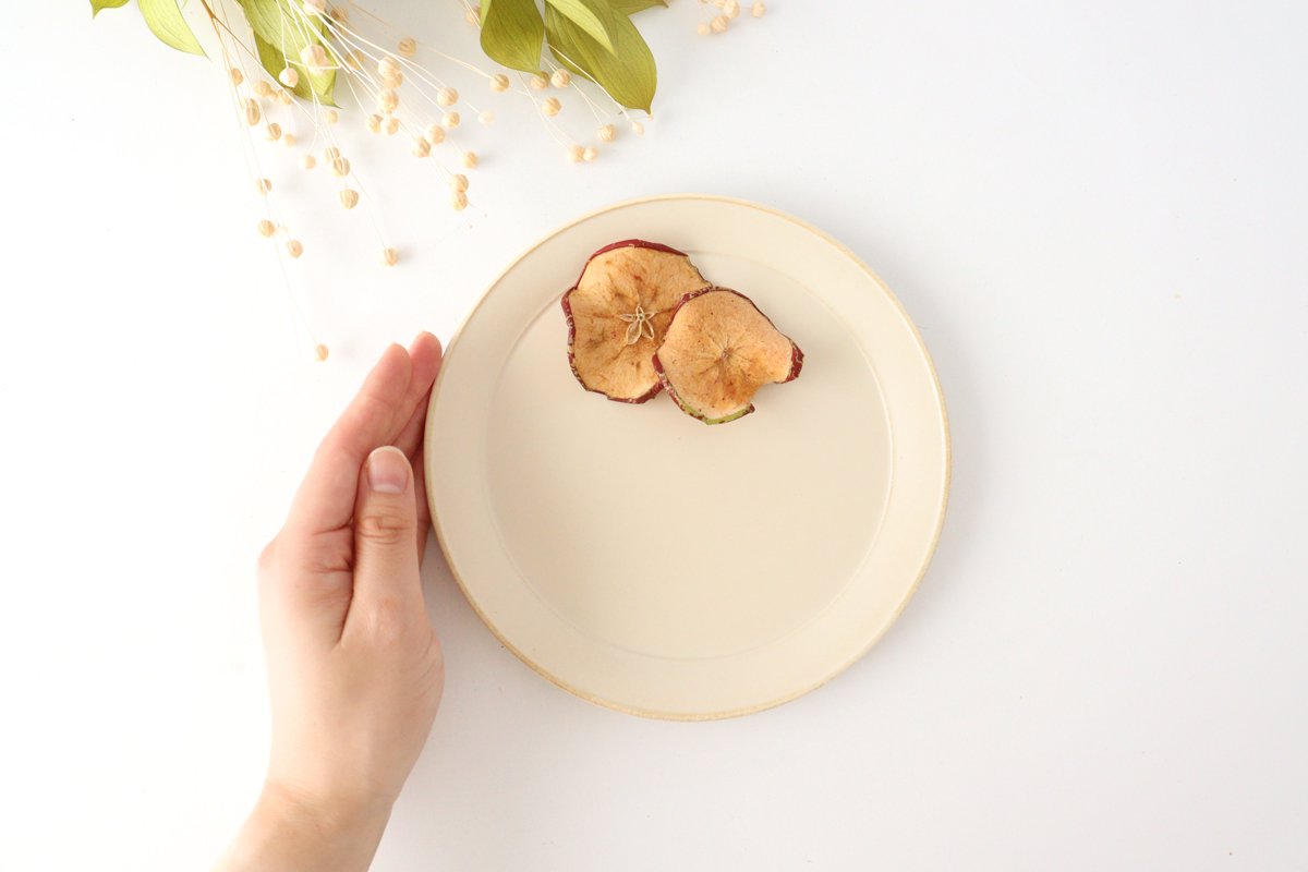ORLO Round Plate Ivory 18㎝/7in | Mino Ware
