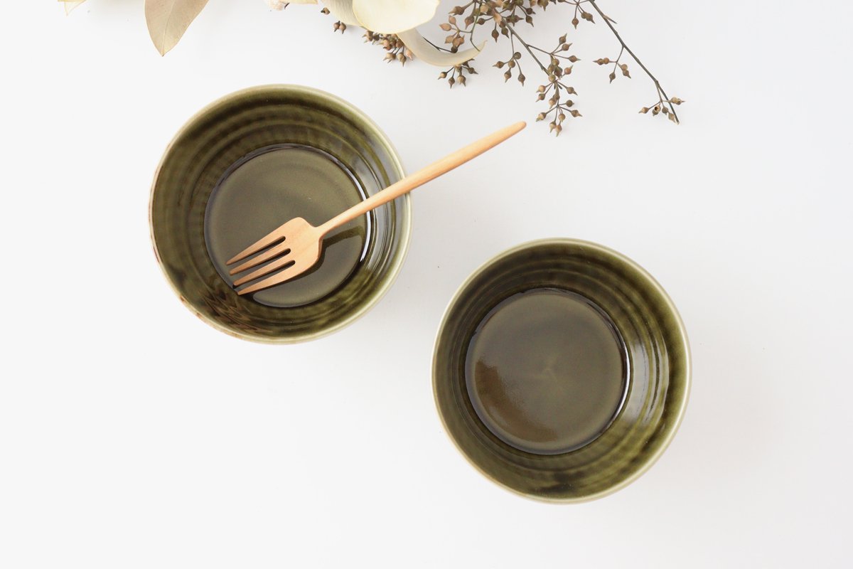 Bowl Oribe M Porcelain Laurel Mino Ware