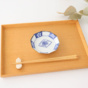 Rinkurou Kiln Decagonal Small Plate Plum and Sakura Pattern | Hasami Ware-Detail2