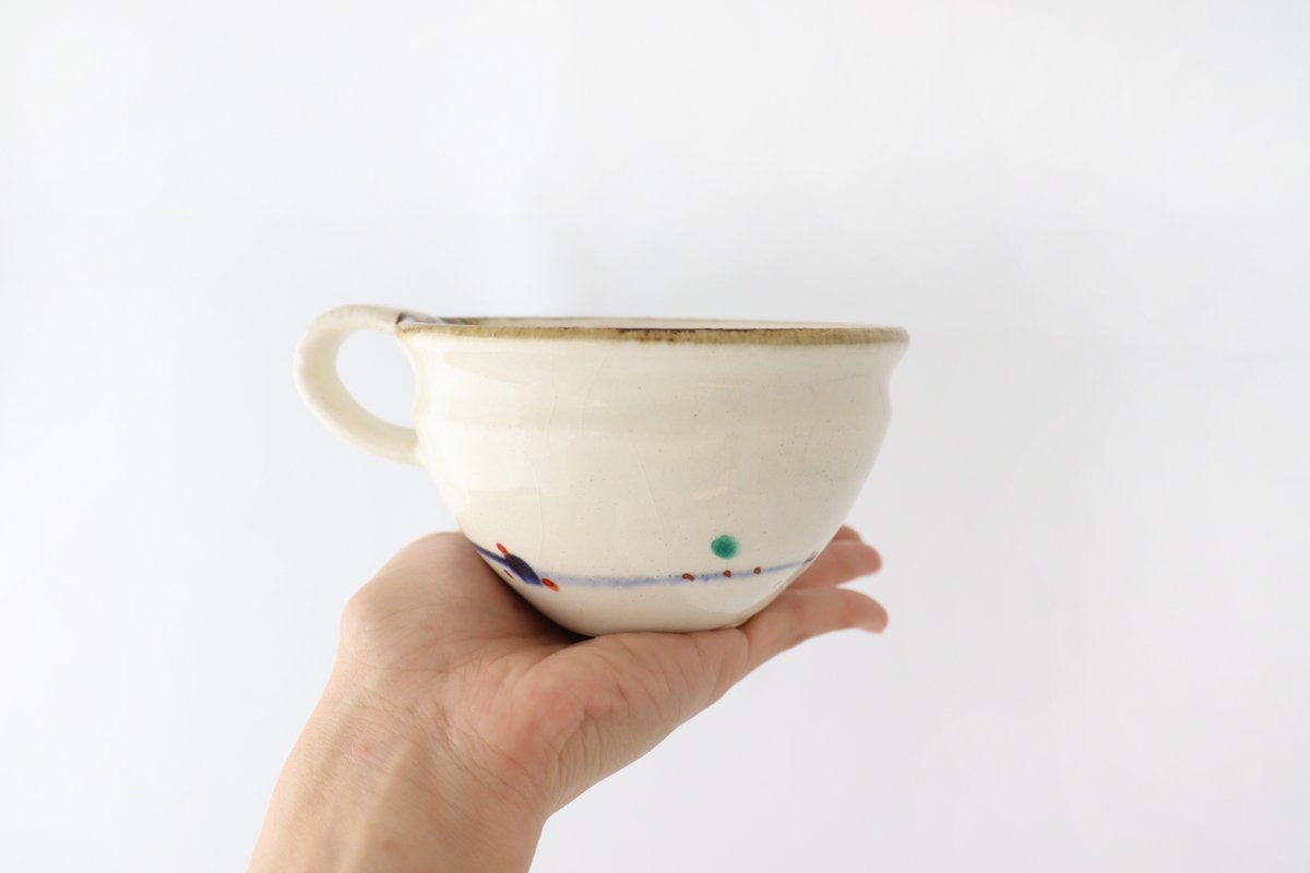 Minami Kiln Soup Cup Annan | Mino Ware