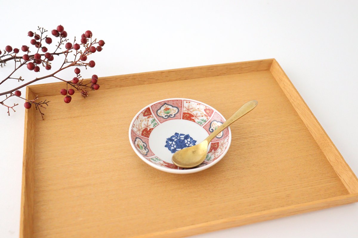 Small Plate Colored Paintings with Gold | Hasami Ware