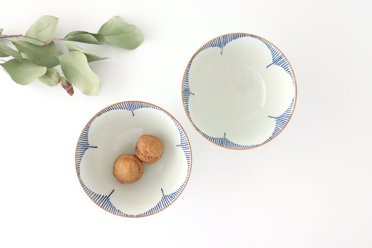 Rice Bowl Blue Flower Small | Arita Ware