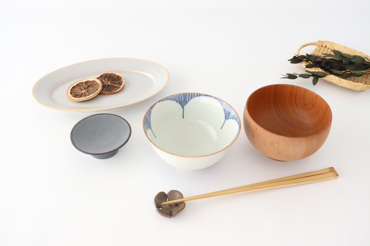 Rice Bowl Blue Flower Small | Arita Ware