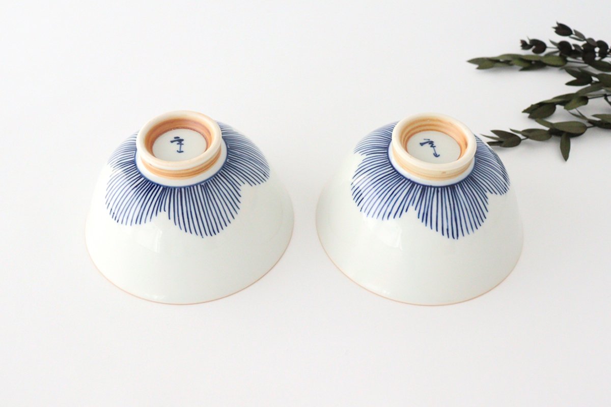 Rice Bowl Blue Flower Small | Arita Ware