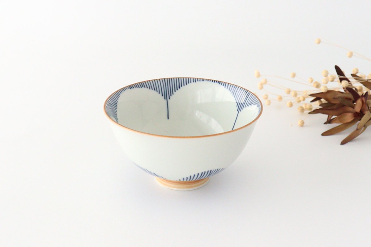 Rice Bowl Blue Flower Small | Arita Ware
