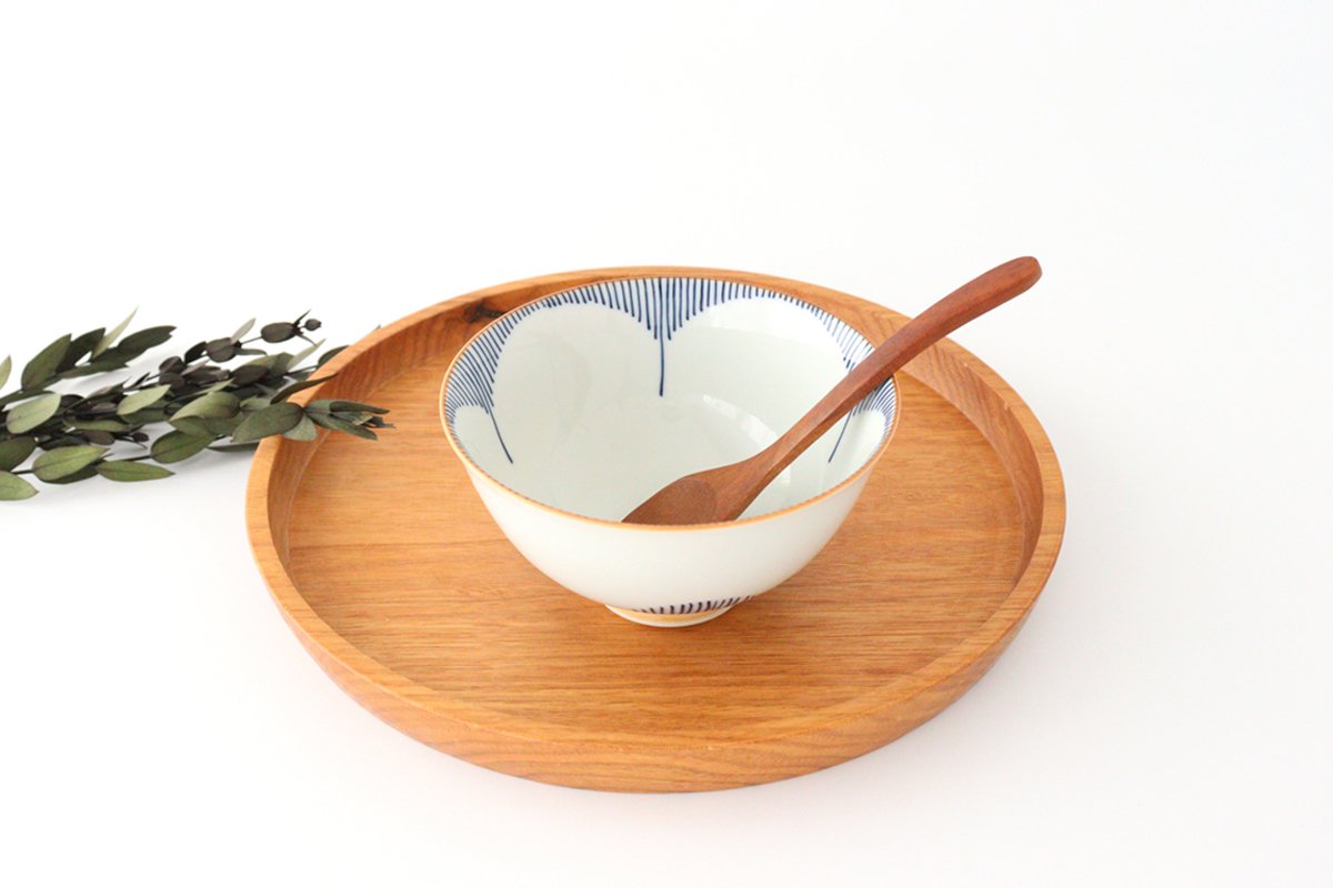 Rice Bowl Blue Flower Small | Arita Ware