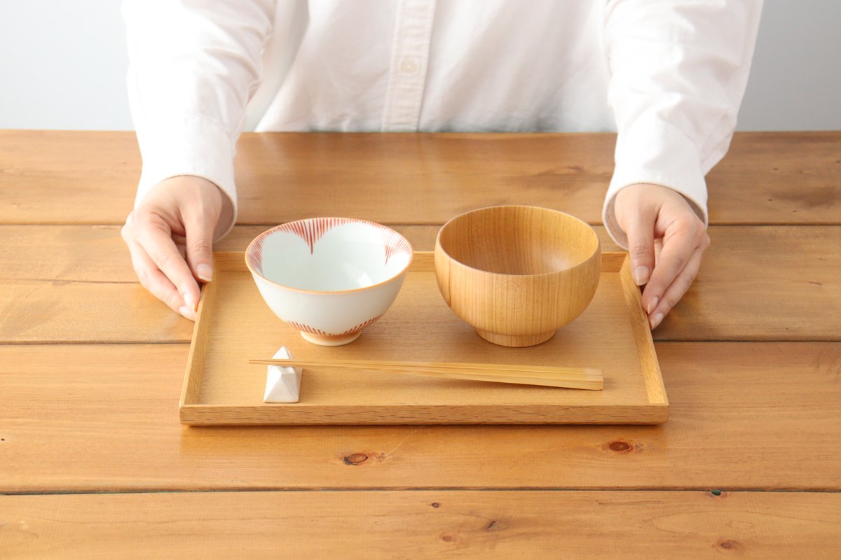Rice Bowl Red Flower Small | Arita Ware