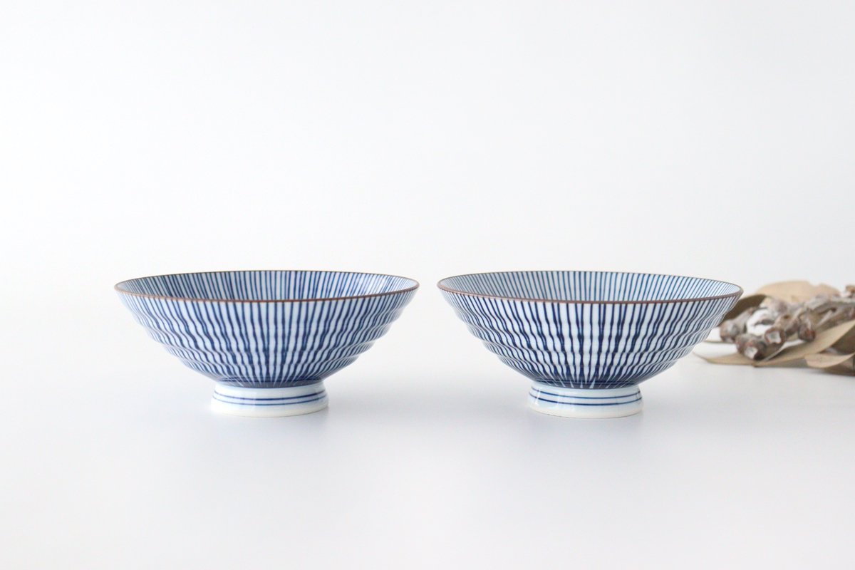 Flat Rice Bowl Tokusa Small | Arita Ware
