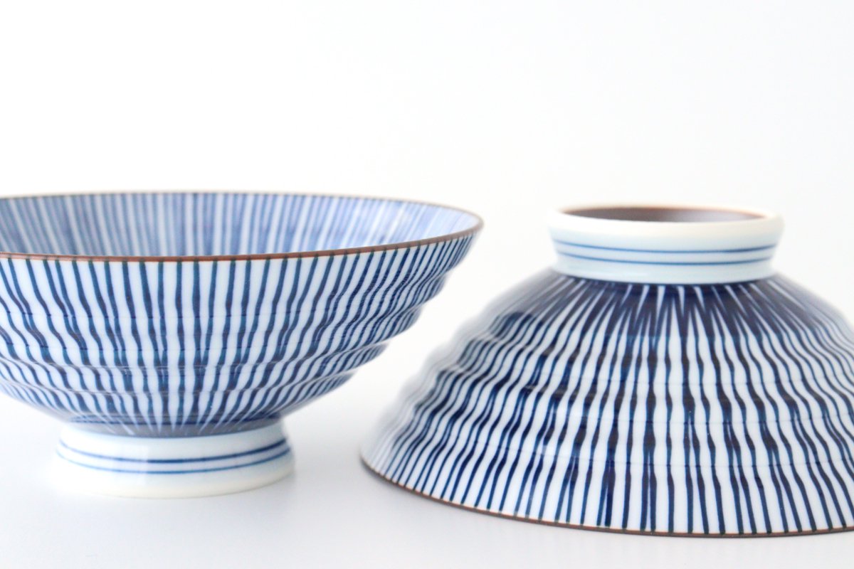 Flat Rice Bowl Tokusa Small | Arita Ware