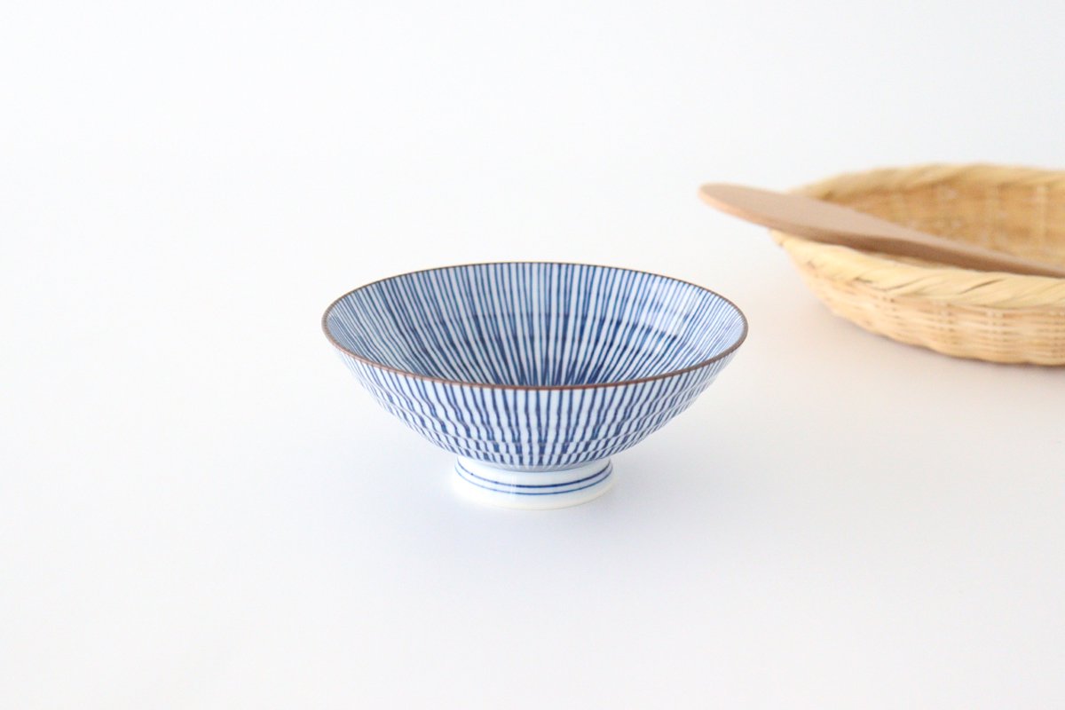 Flat Rice Bowl Tokusa Small | Arita Ware
