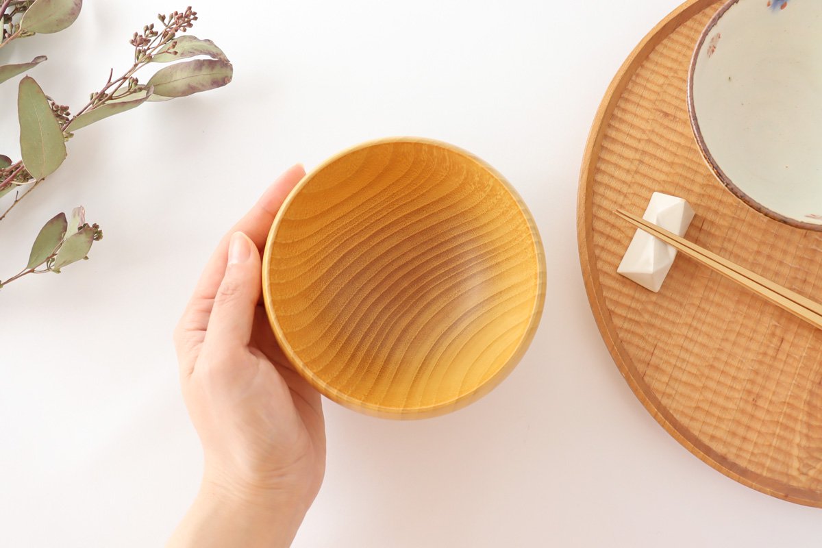 Tsunoda Seibei Shoten TSUBO Soup Bowl Natural-Detail7