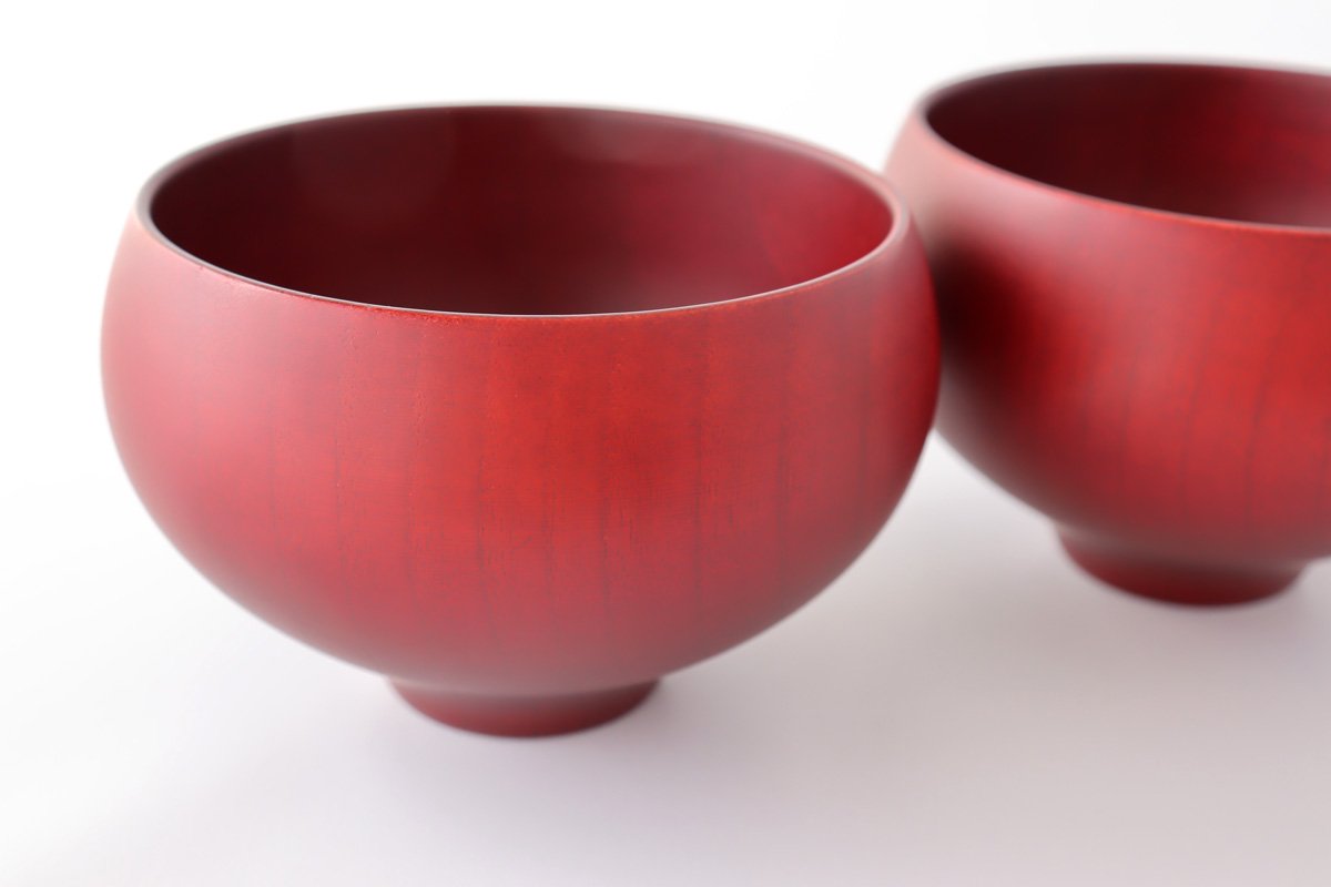 Tsunoda Seibei Shoten TSUBO Soup Bowl Brown | Lacquerware-Detail2