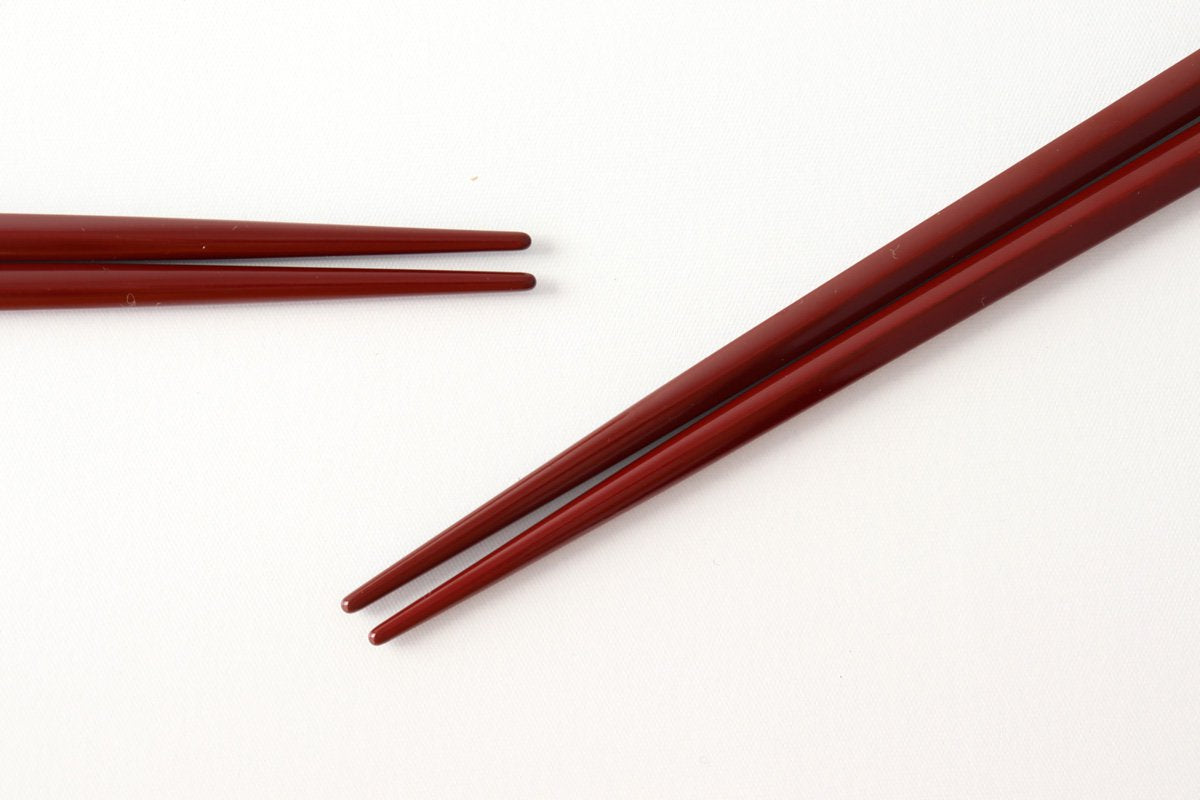 KORINDO Pentagonal Chopsticks Ancient Vermilion 22.5cm /8.85in