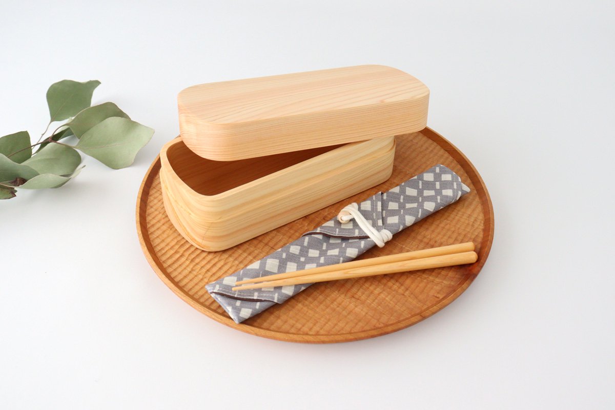 Tsunoda Seibei Shoten Chopsticks Chopstick Bag Set Kagoami 18.0cm /7.08in