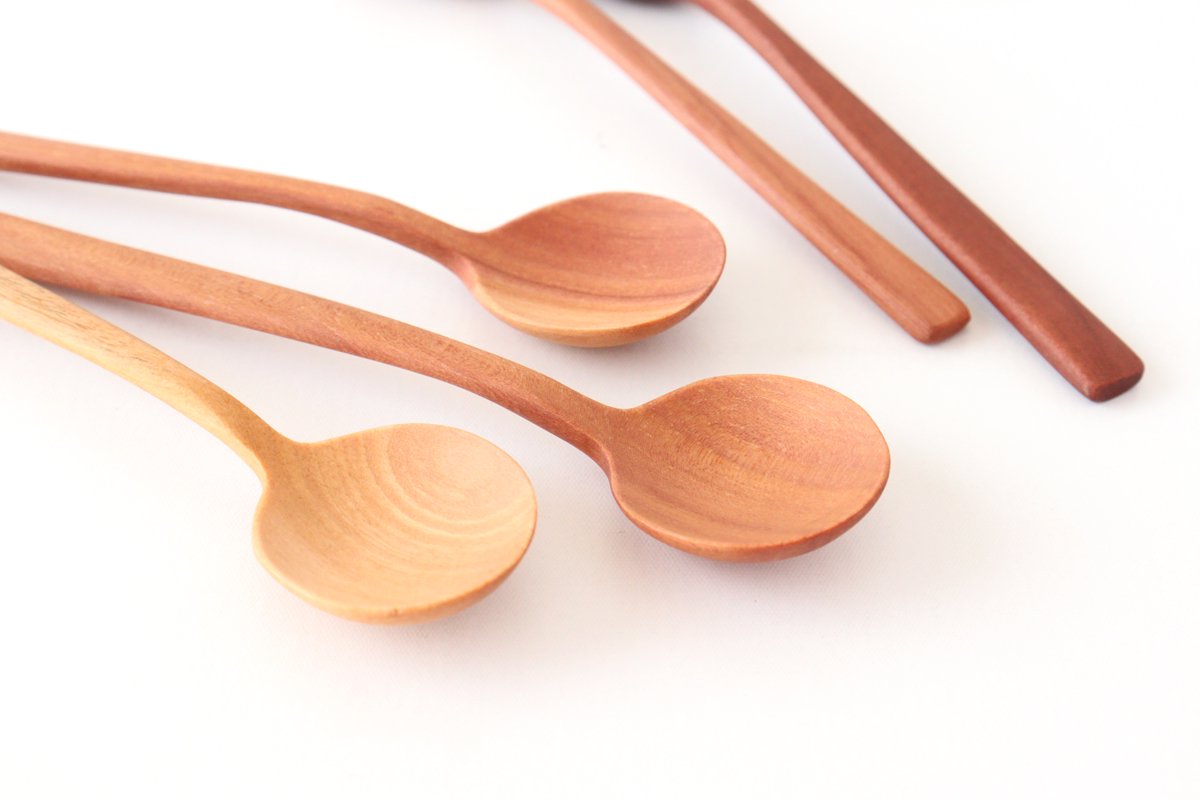 Sao TOUGEI Wood Desert Spoon
