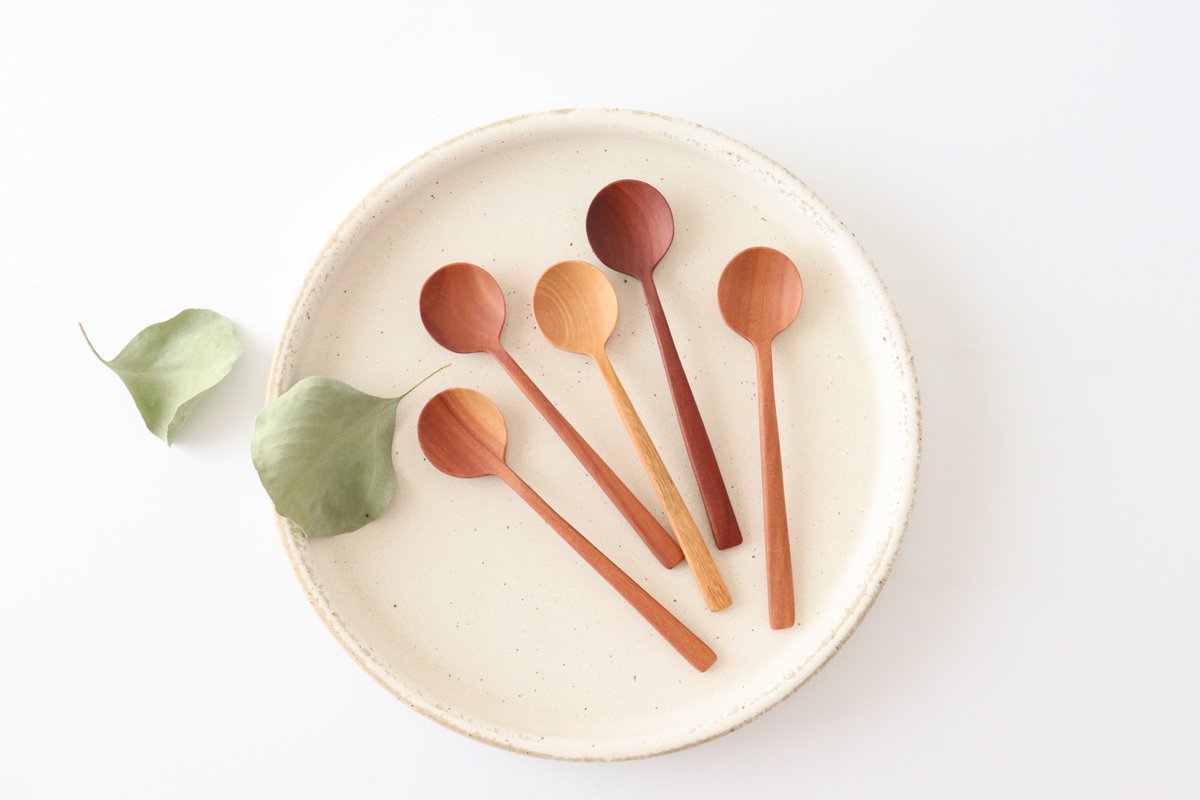 Sao TOUGEI Wood Desert Spoon