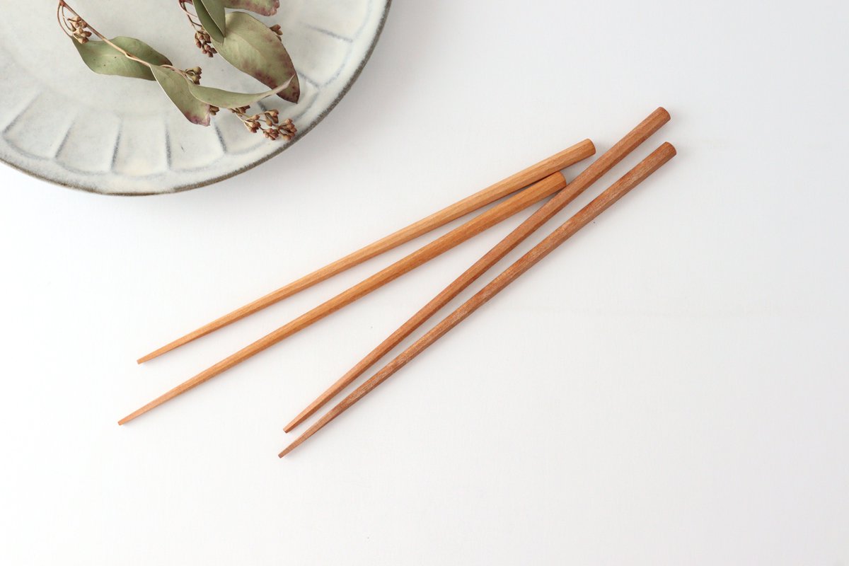 tetoca Fruit Tree Chopsticks Tangerine 23.0-23.2cm /9.05-9.13inch-Detail5