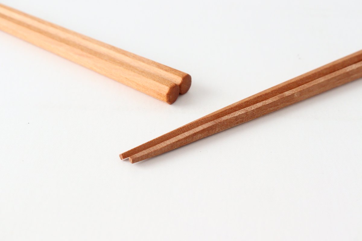 tetoca Fruit Tree Chopsticks Tangerine 23.0-23.2cm /9.05-9.13inch-Detail7