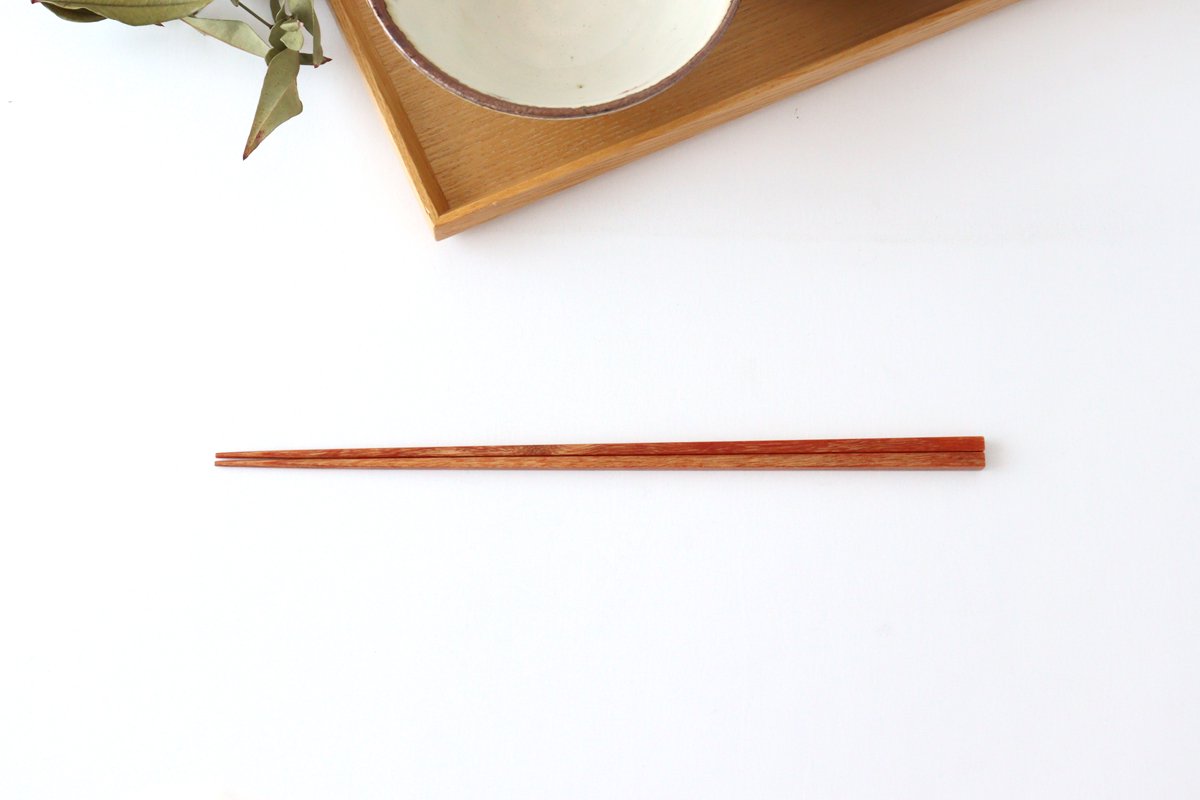 Extra Thin Chopsticks Brown 23.5cm /9.25in