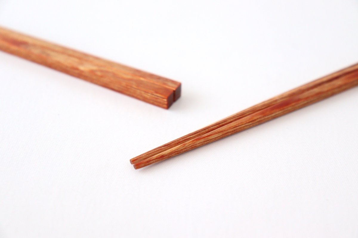 Extra Thin Chopsticks Brown 23.5cm /9.25in