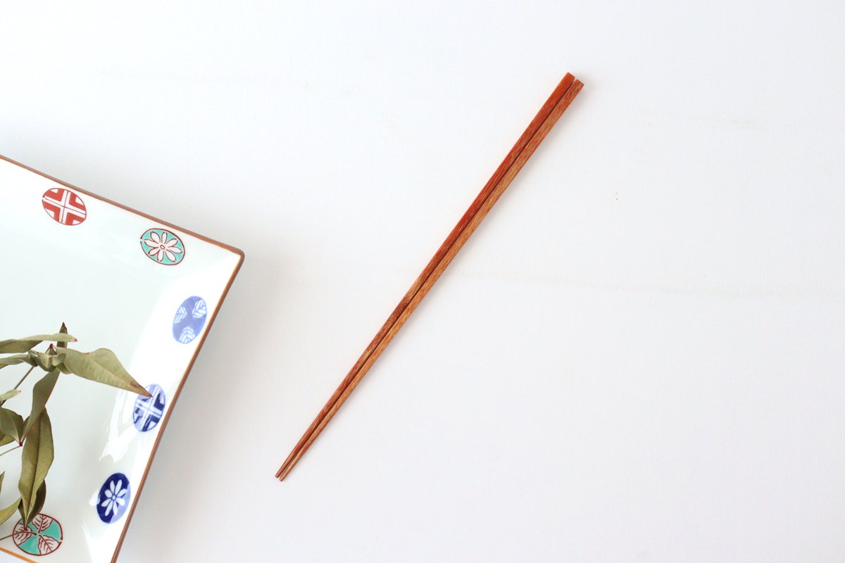 Extra Thin Chopsticks Brown 23.5cm /9.25in