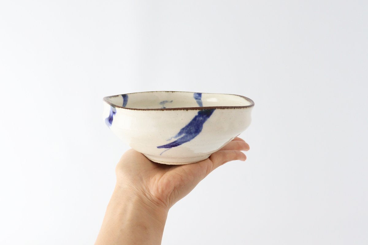 Minami Kiln Square Bowl Annanrakugki | Kobachi Mino Ware
