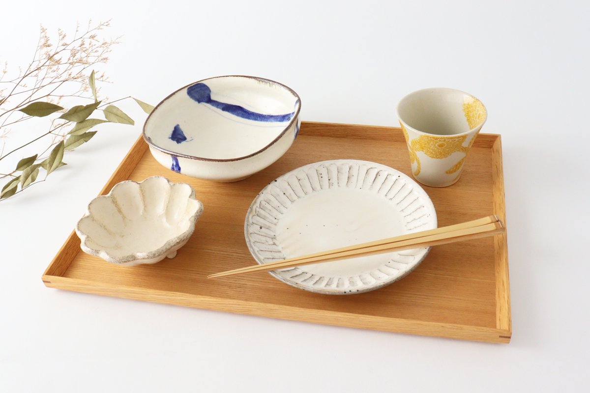 Minami Kiln Square Bowl Annanrakugki | Kobachi Mino Ware