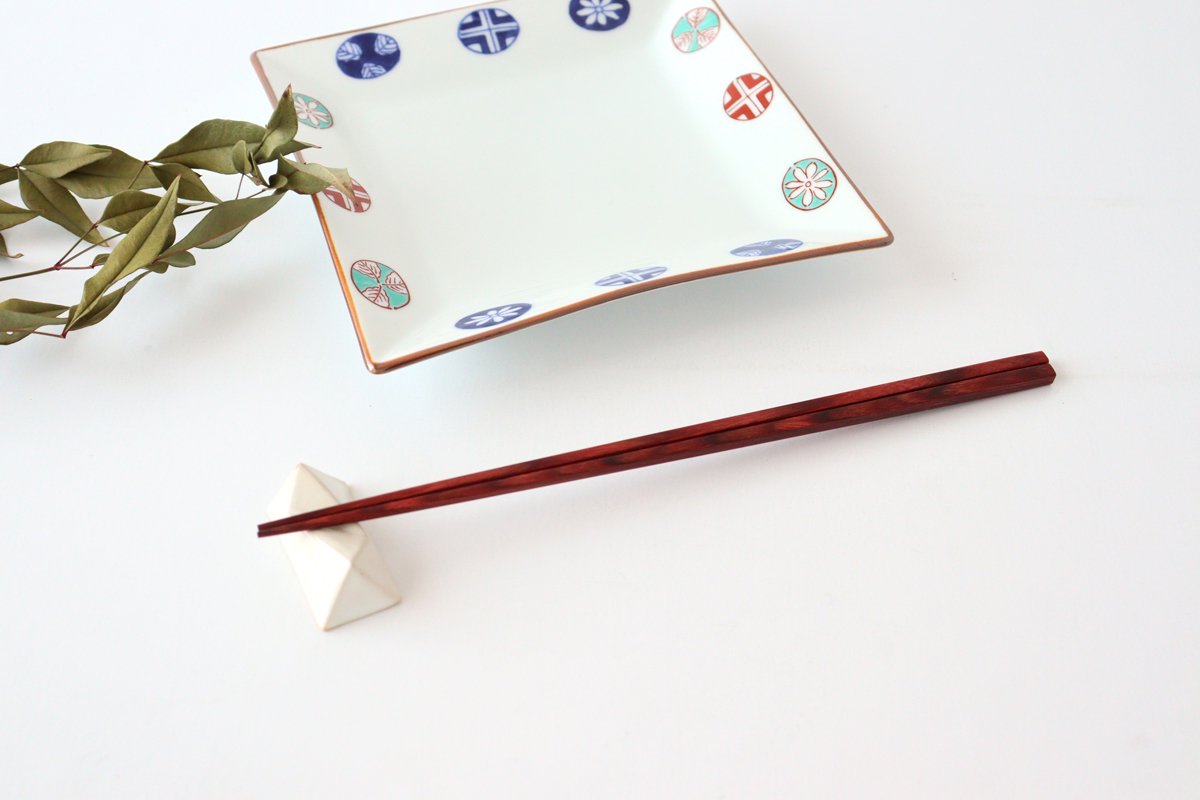 Extra Thin Chopsticks Red 23.5cm /9.25inch