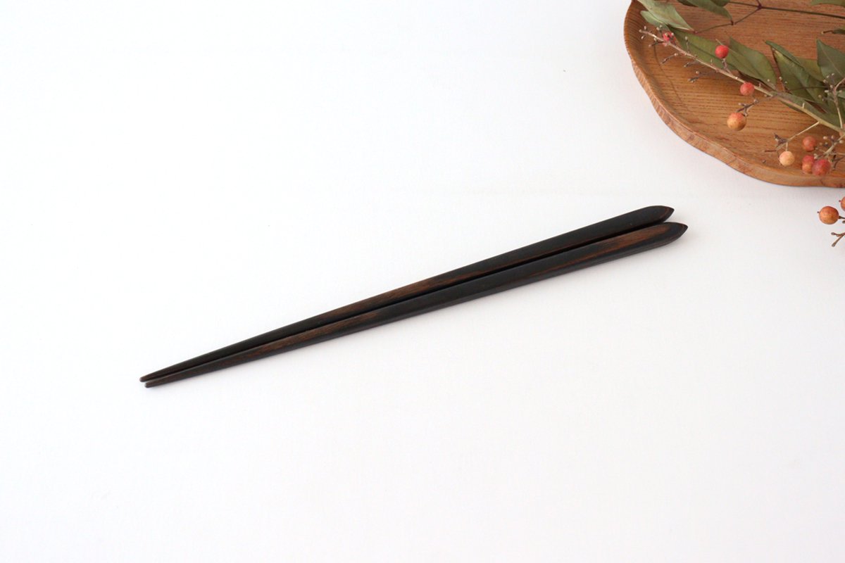 Ryusei Laminated Chopsticks Sumi Flavor 23.0cm /9.05in