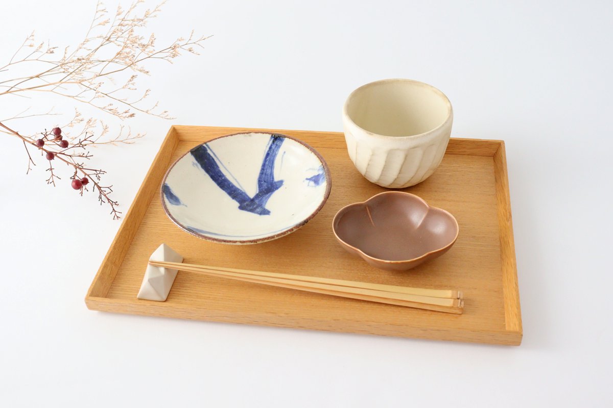 Minami Kiln Annanrakugaki Small Round Plate 12cm/4.7in | Mino Ware