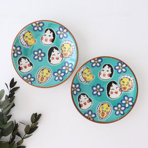 Seikou Kiln Small Plate Hyottoko Okame | Kutani Ware-Detail10