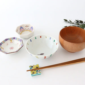 Seikou Kiln Colored Chopstick Rest Peony | Hashioki Kutani Ware-Detail9