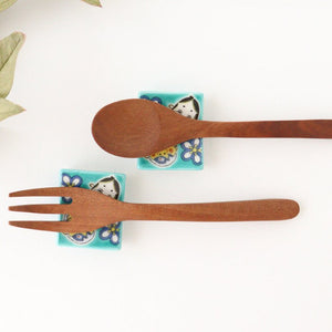 Seikou Kiln Colored Chopstick Rest Hyottoko Okame | Hashioki Kutani Ware-Detail8