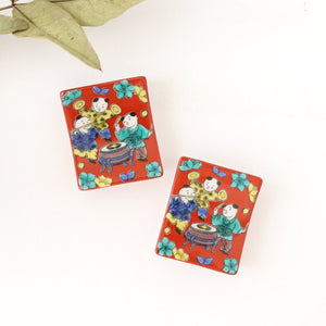 Seikou Kiln Colored Chopstick Rest Karako | Hashioki Kutani Ware-Detail10