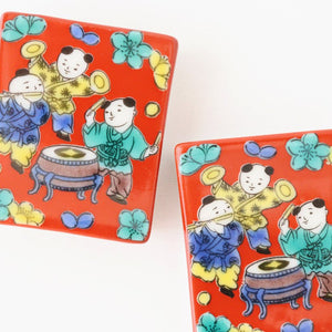 Seikou Kiln Colored Chopstick Rest Karako | Hashioki Kutani Ware-Detail11