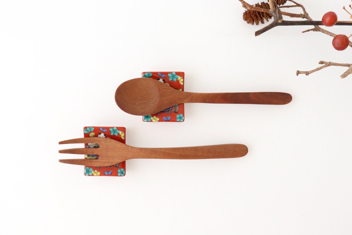 Seikou Kiln Colored Chopstick Rest Karako | Hashioki Kutani Ware-Detail8