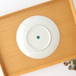 Seikou kiln Round Plate Old Kutani Colored Picture Pavement Pattern| Kutani Ware-Detail6