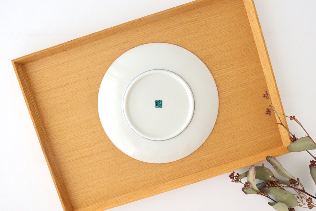 Seikou kiln Round Plate Old Kutani Colored Picture Pavement Pattern| Kutani Ware-Detail6