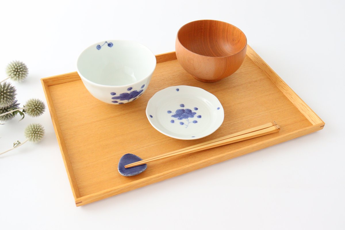 Round Sauce Plate Blue Peony 10.5cm/4.1in | Arita Ware