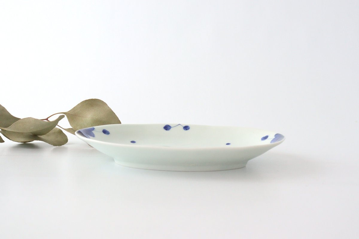Oval Plate Peonies Medium | Arita Ware