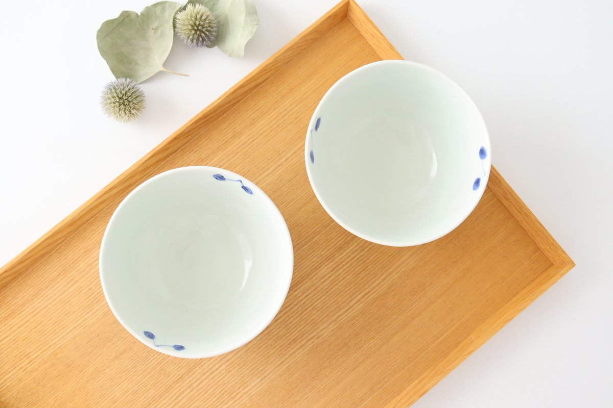 Large Rice Bow Peonies | Arita Ware