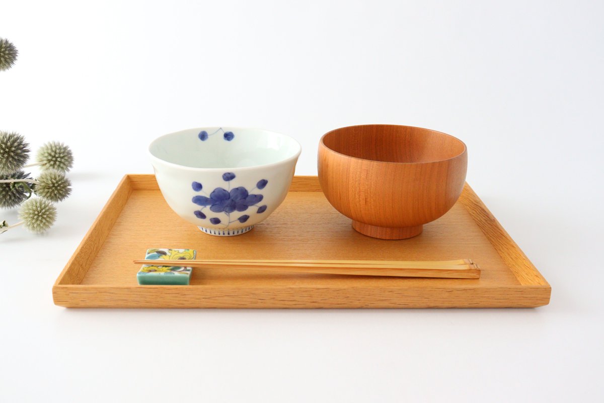 Large Rice Bow Peonies | Arita Ware