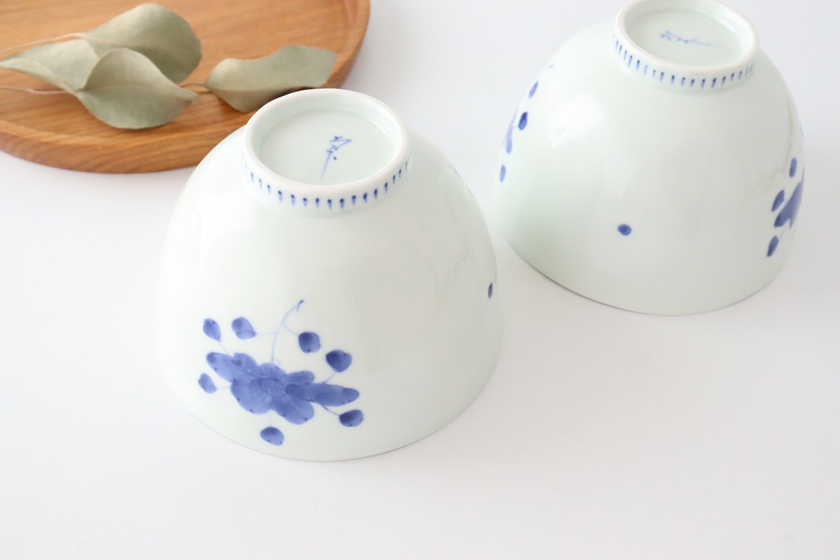 Round Noodle Bowl Peonies | Arita Ware