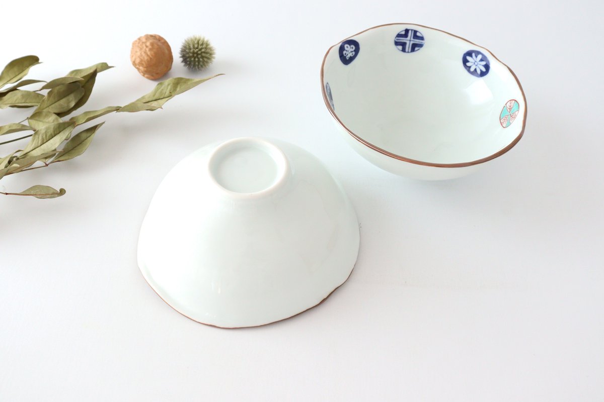 Oval Bowl Round Pattern | Serving Bowl Arita Ware