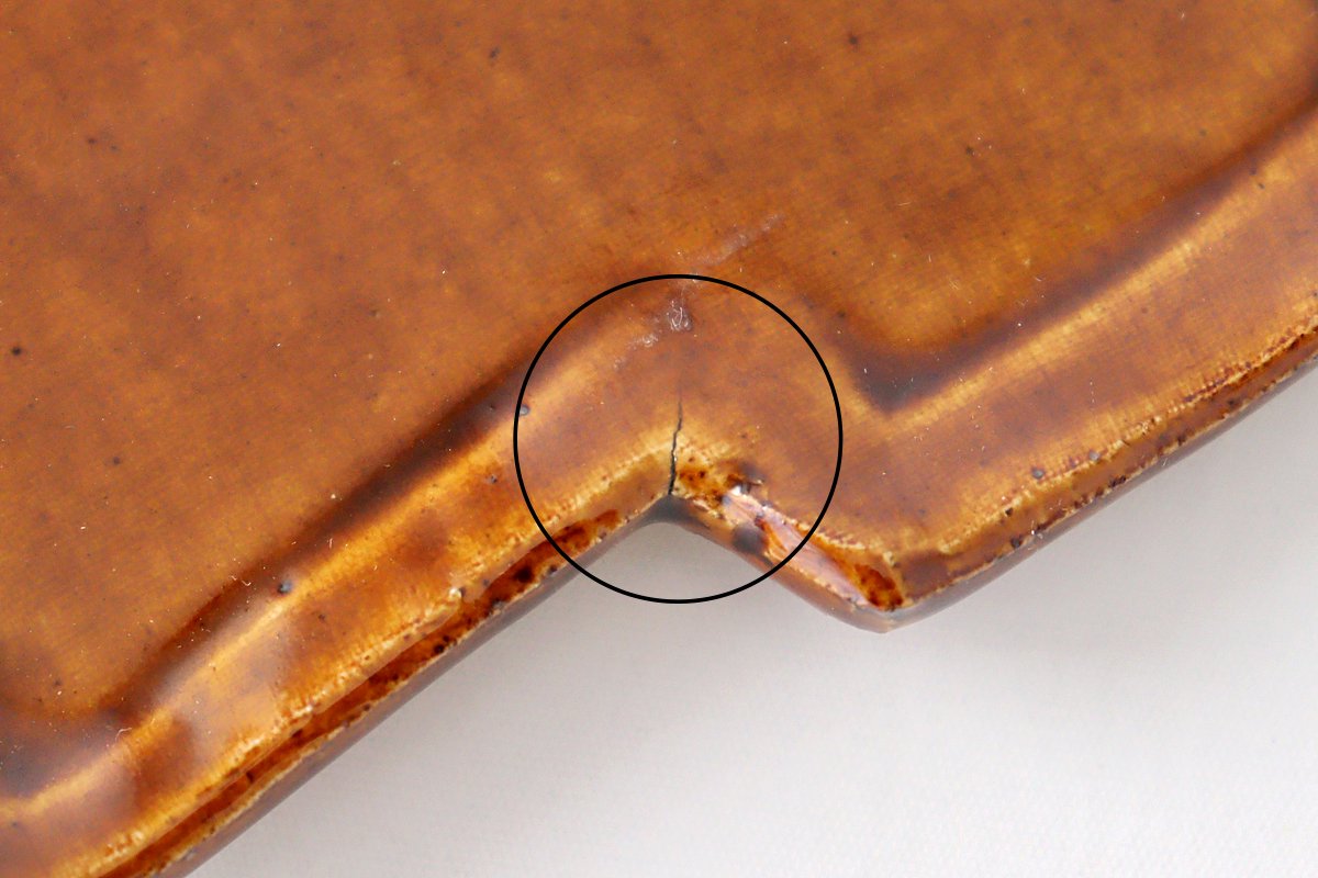 Kitagama Kasen Hiroshige Kato Small Plate Diamond-Shape | Seto Ware-Detail14