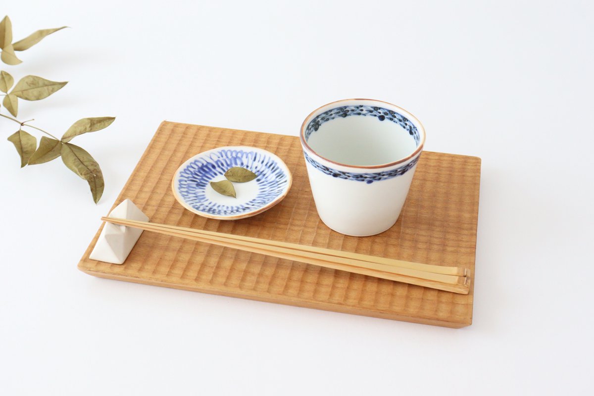 Round Sauce Plate Blue Arabesque | Arita Ware