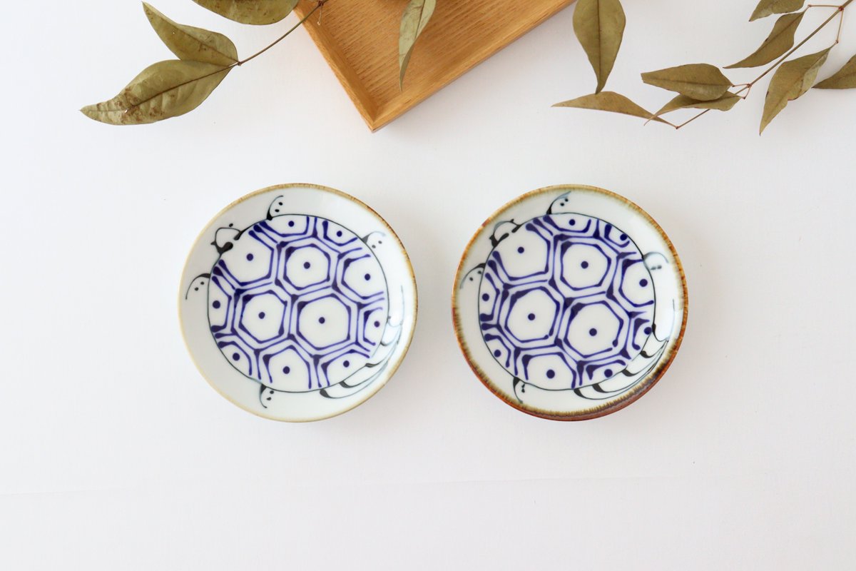 kotohogi Sauce Plate Turtle | Hasami Ware