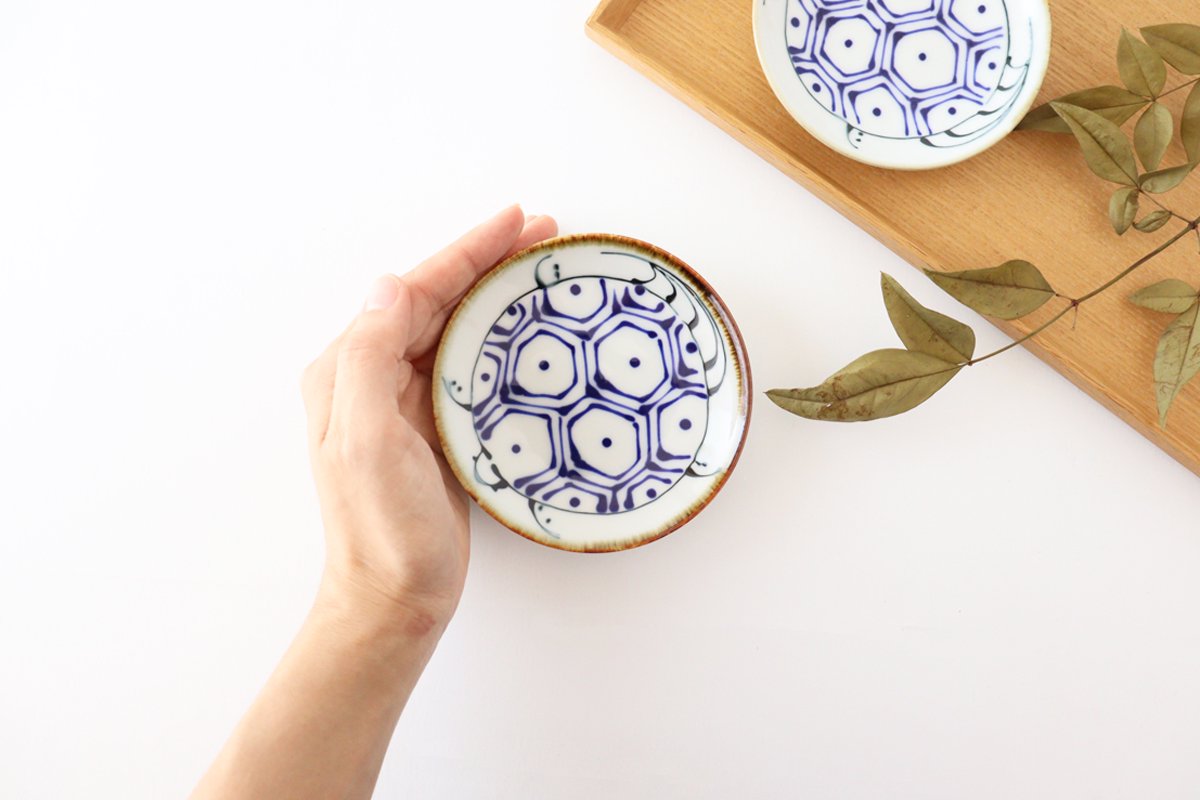 kotohogi Sauce Plate Turtle | Hasami Ware