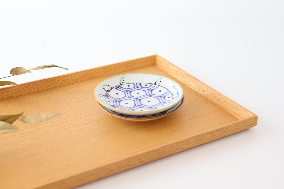 kotohogi Sauce Plate Turtle | Hasami Ware