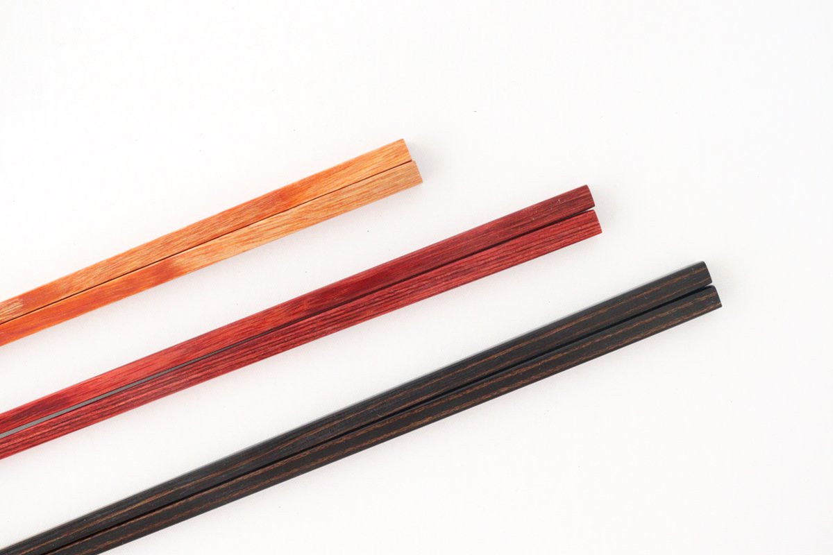 Extra Thin Chopsticks Black 23.5cm/9.25in